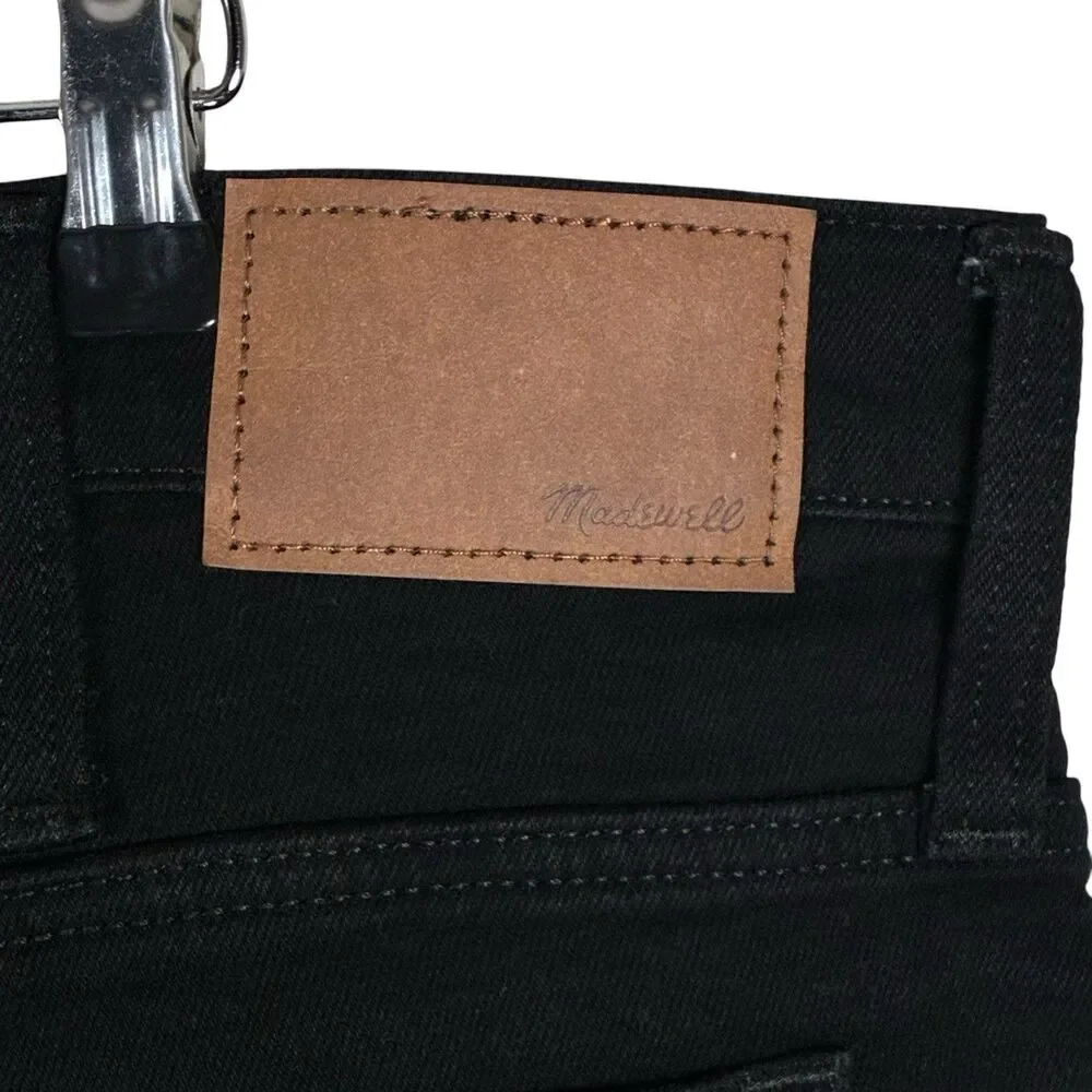Madewell Jeans Mens 42x30 (tag 40x30) Black Straight Flex Denim Slim NG296 NWT